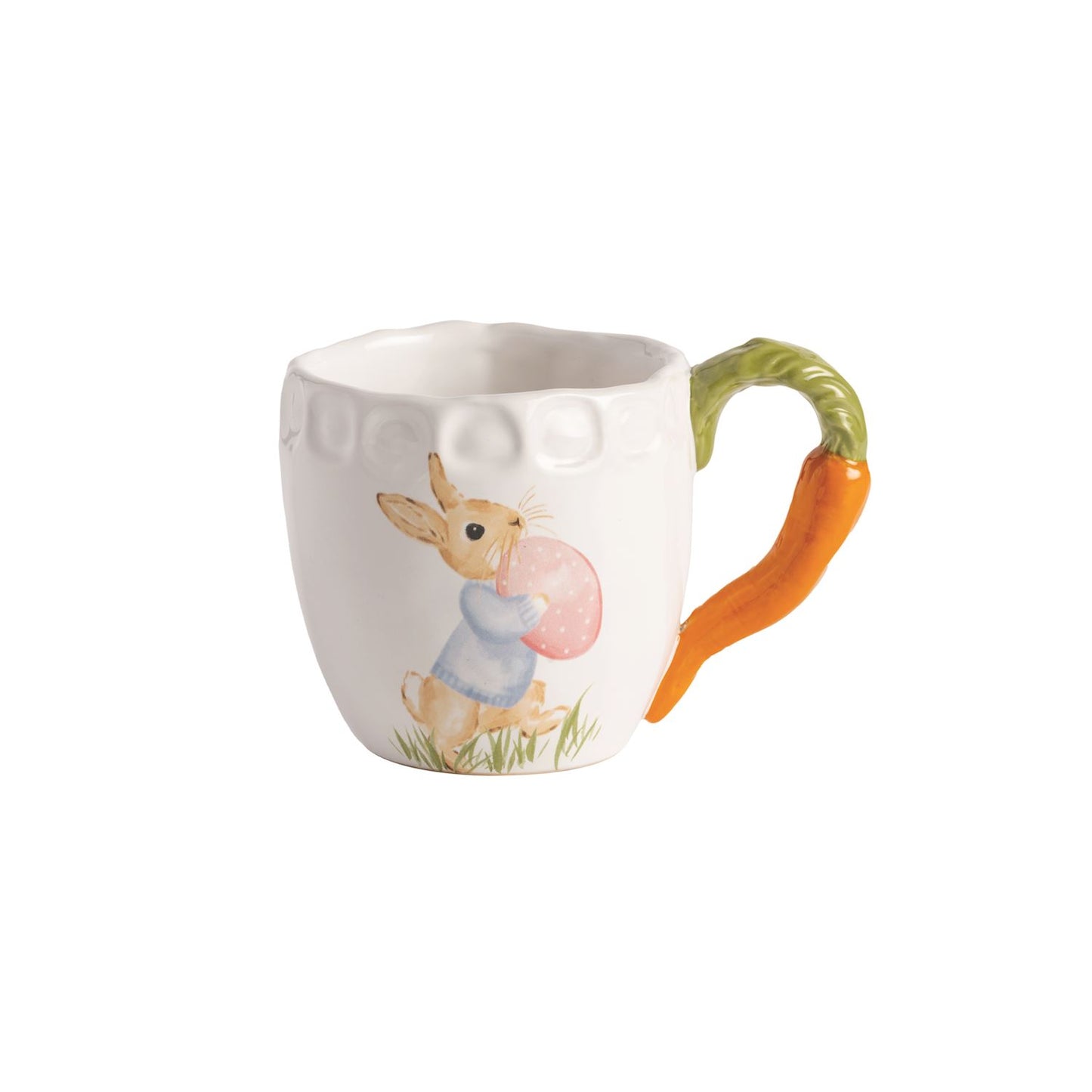 Easter Bunny Mug - Carrot Handle