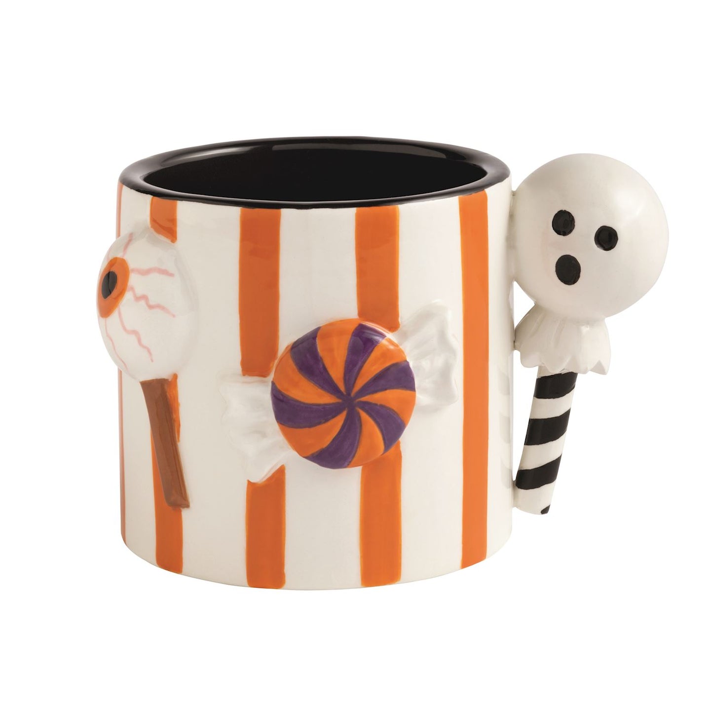 Candy Ghost & Stripes Mug