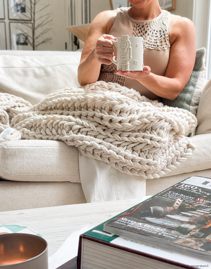 White Nutcracker Mug