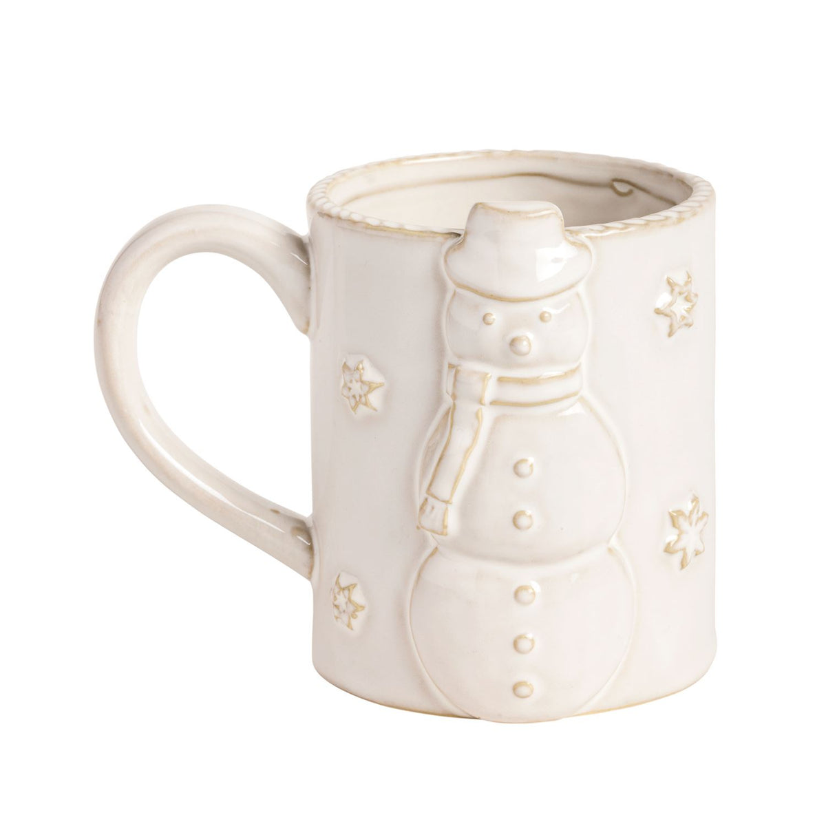 White Snowman Mug