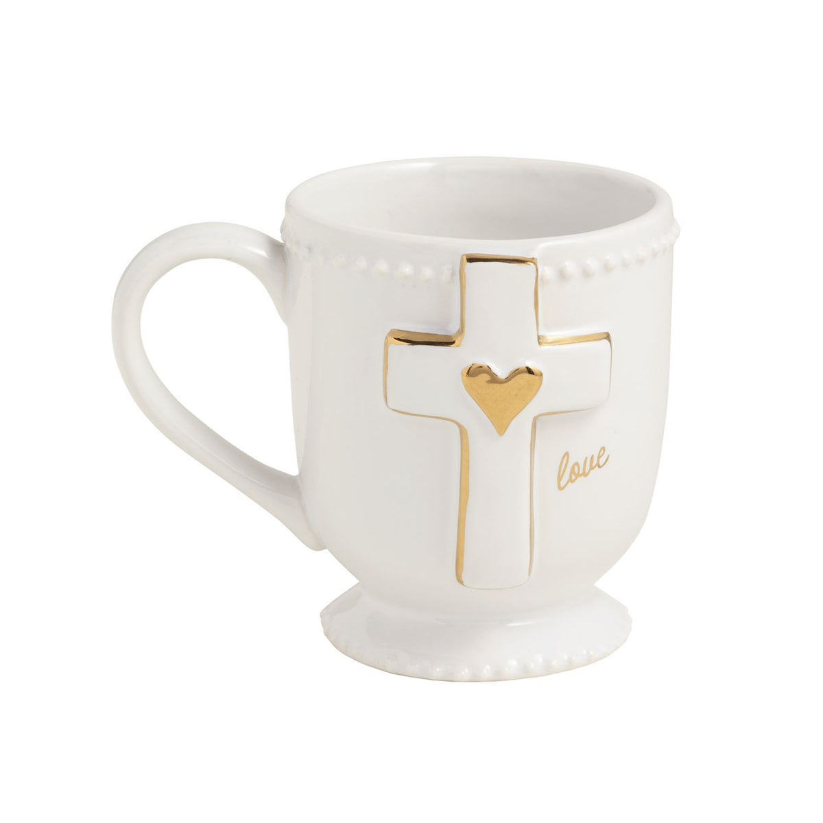 Heart Cross Mug