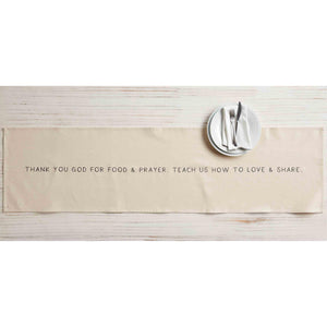 Thank God - Blessing Table Runner