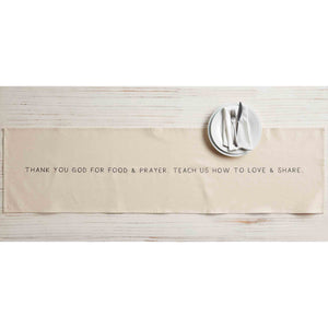 Thank God - Blessing Table Runner