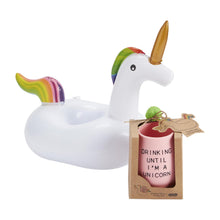 Load image into Gallery viewer, Pool Float Drink Holder - Unicorn