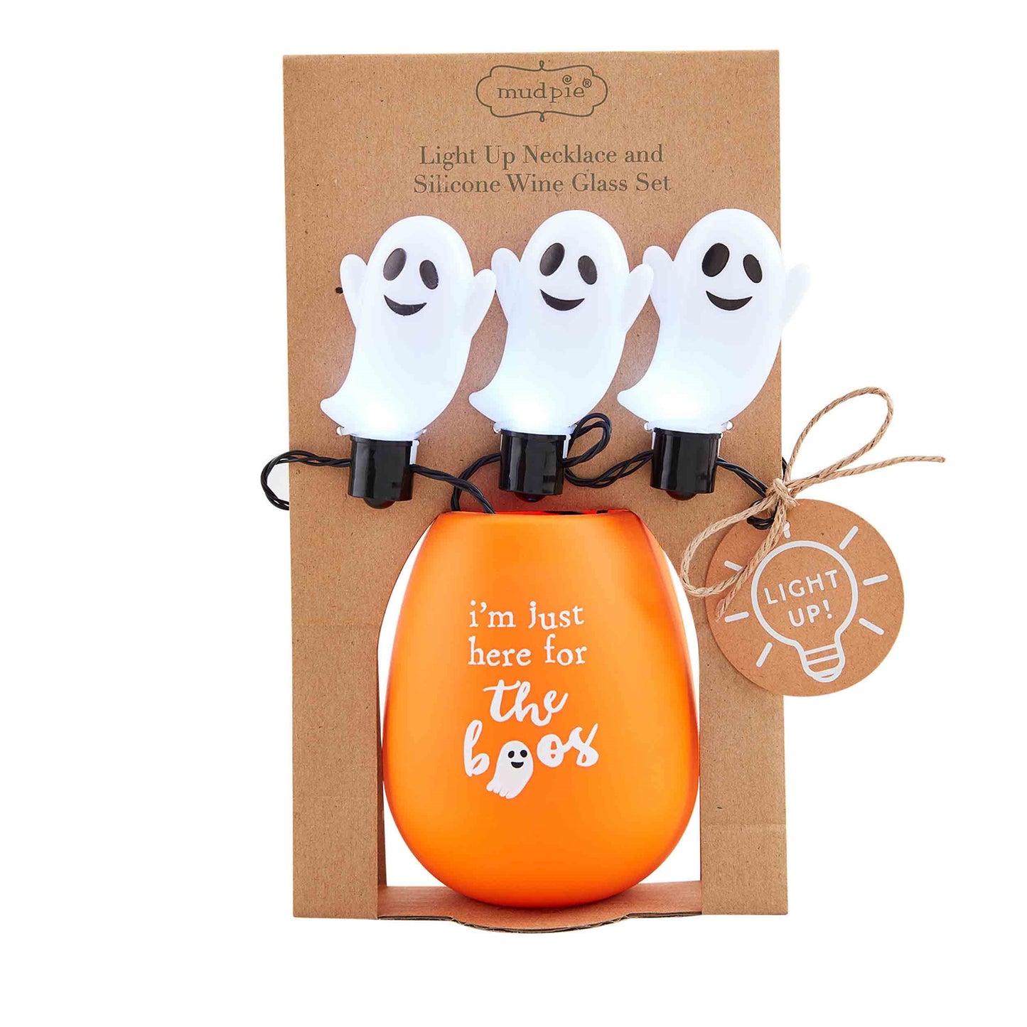 Wine Cup & Necklace Set - Here For The Boos