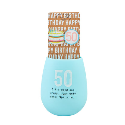 50th Birthday Drink Stirrers - DAMAGED