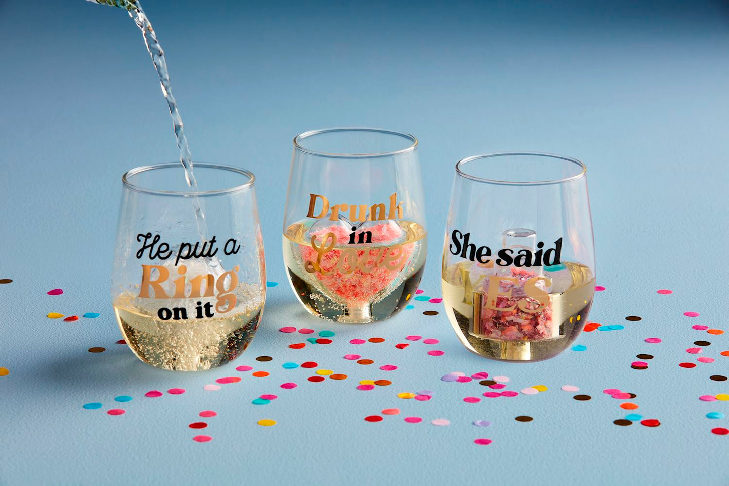 Put A Ring On It Wine Glass