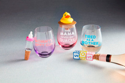 Duck Wine Glass Set