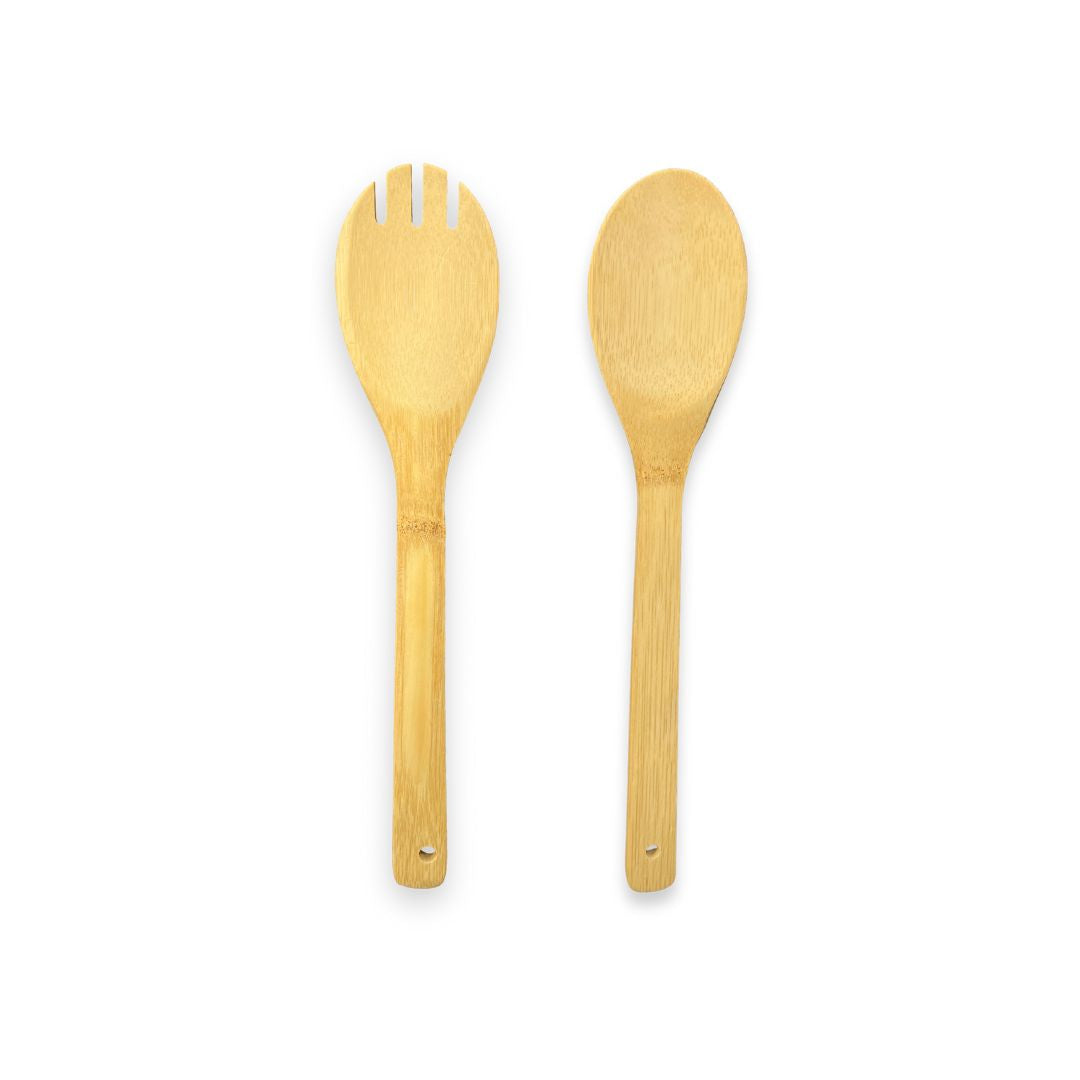 Wooden Salad Server Set