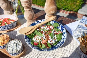 Indigo Serving Bowl Set