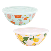 Load image into Gallery viewer, Fruit Bowl &amp; Lid Set