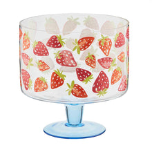 Load image into Gallery viewer, Strawberry Trifle Bowl