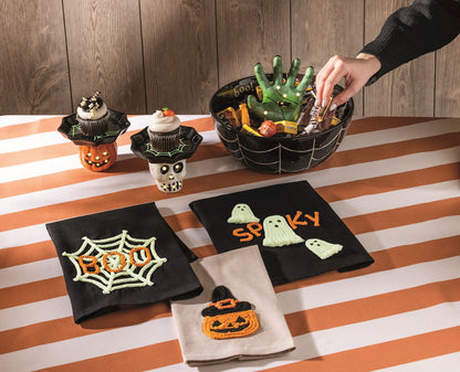 Light-Up Spooky Hand Treat Bowl