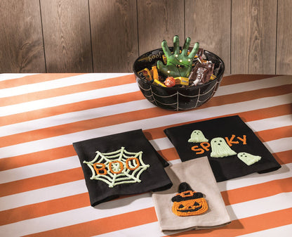 Light-Up Spooky Hand Treat Bowl