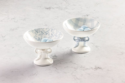 Toile Bow Candy Dish