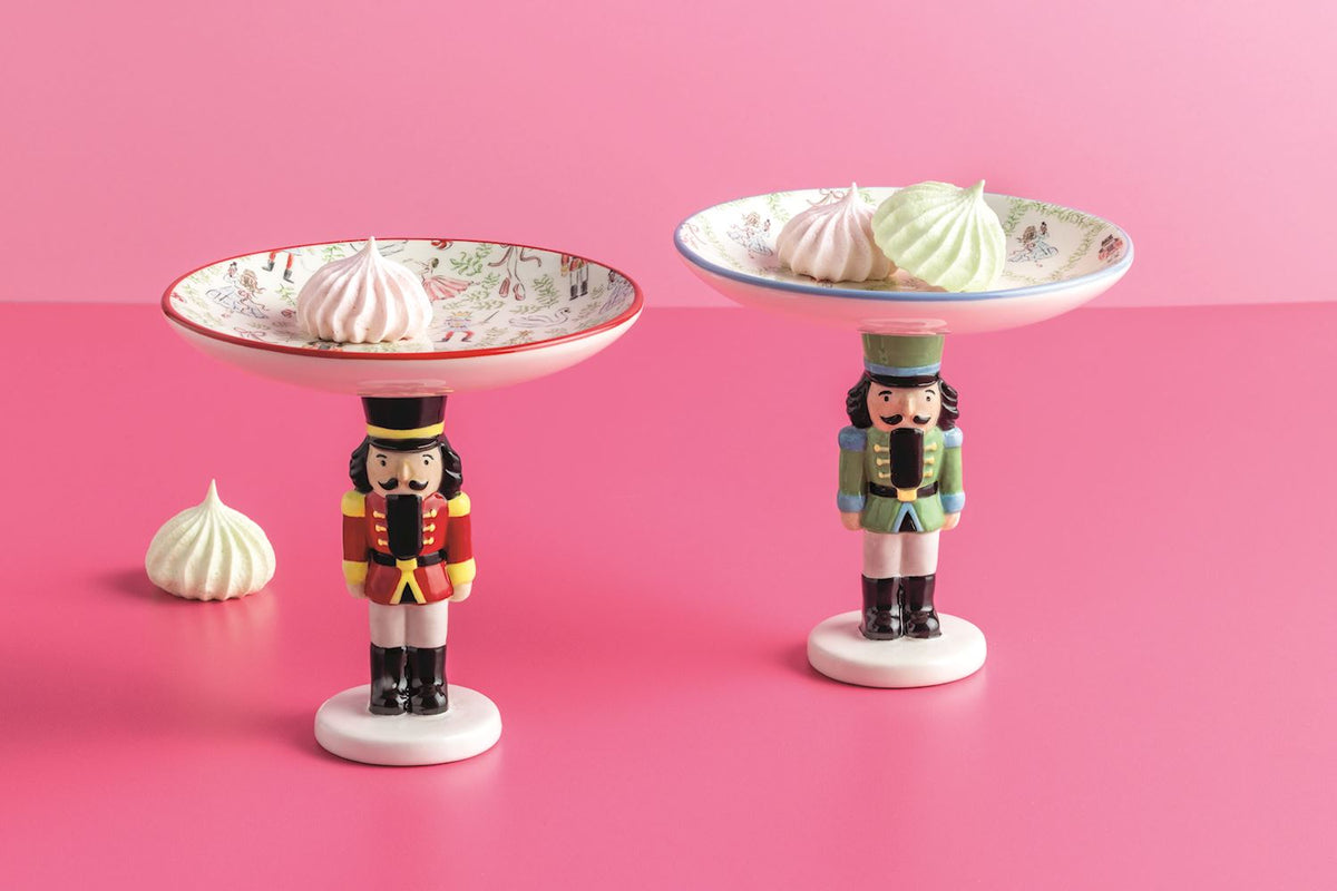Green Nutcracker Candy Dish
