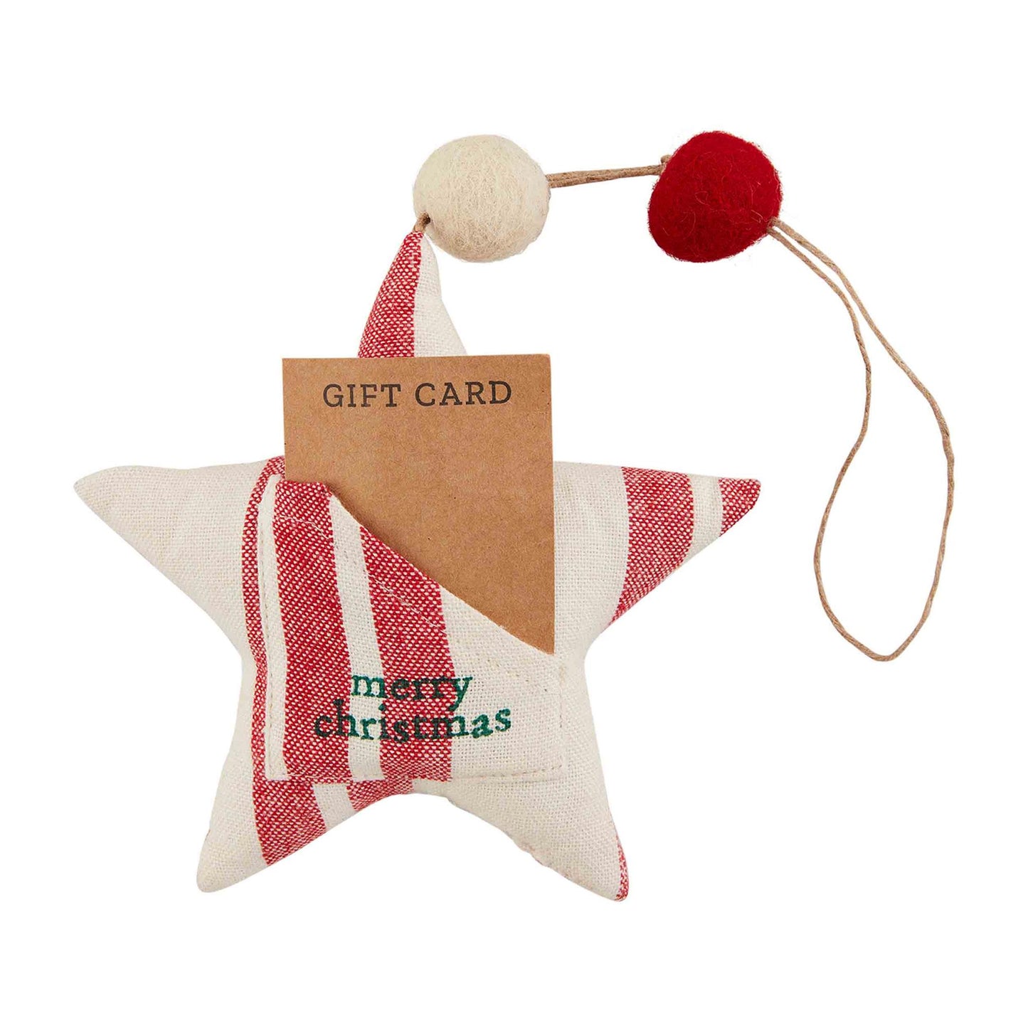 Gift Card Ornament - Star