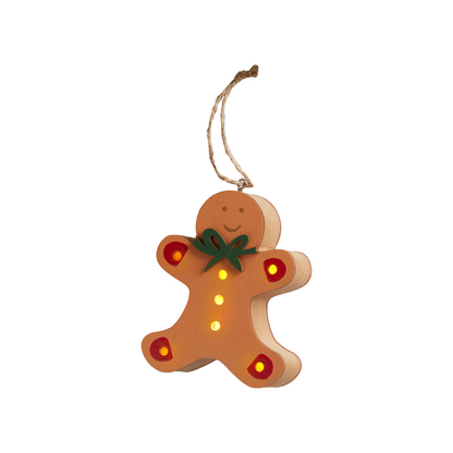 Light-Up Christmas Character Ornament