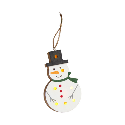 Light-Up Christmas Character Ornament