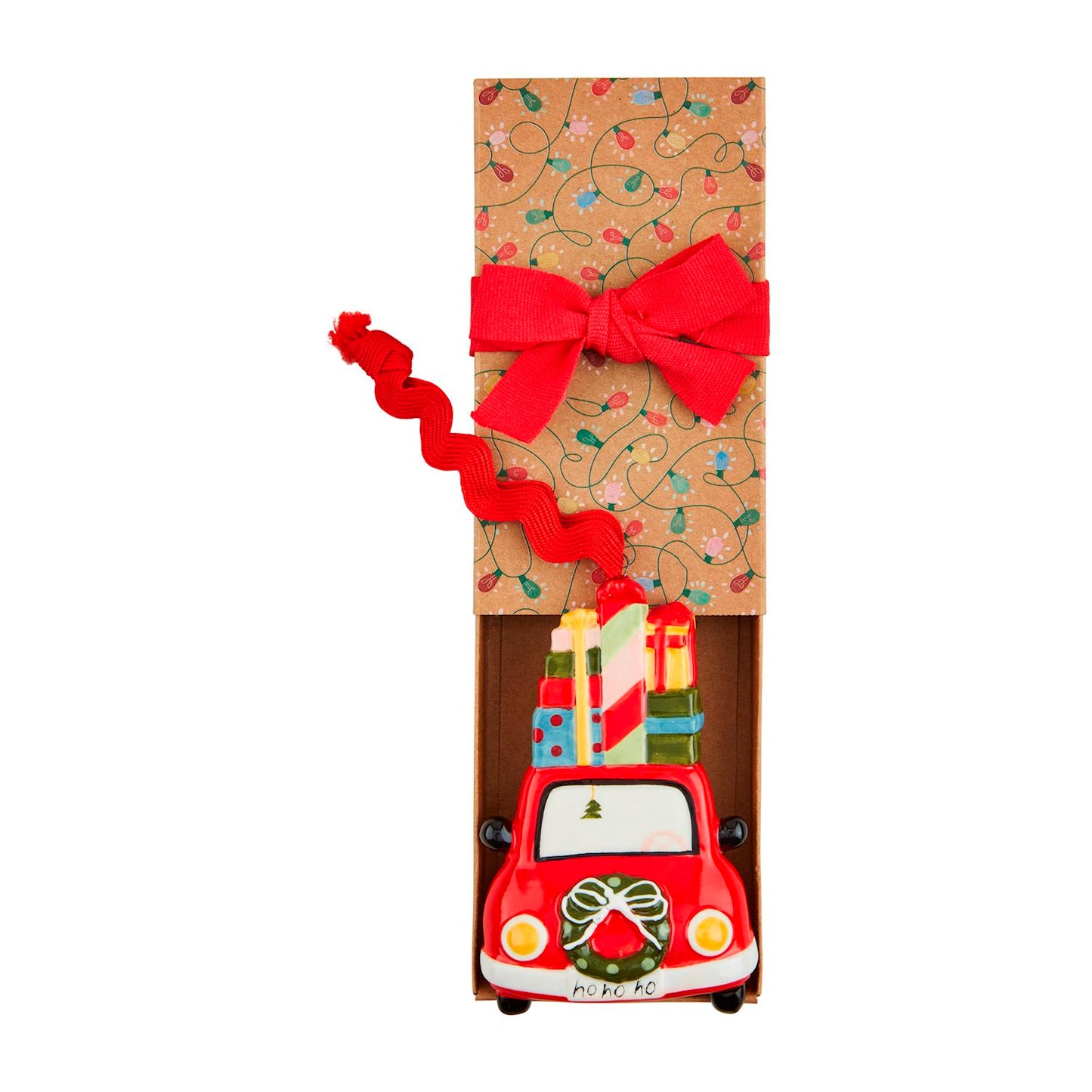 Boxed Ceramic Ornament - Car