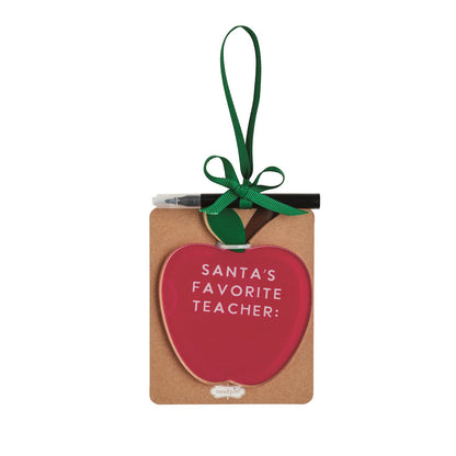 Apple Personalize Me Ornament Set