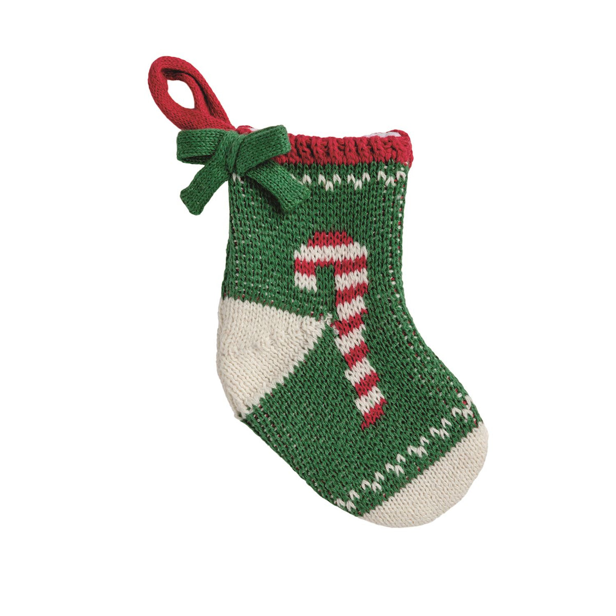 Candy Cane Mini Stocking