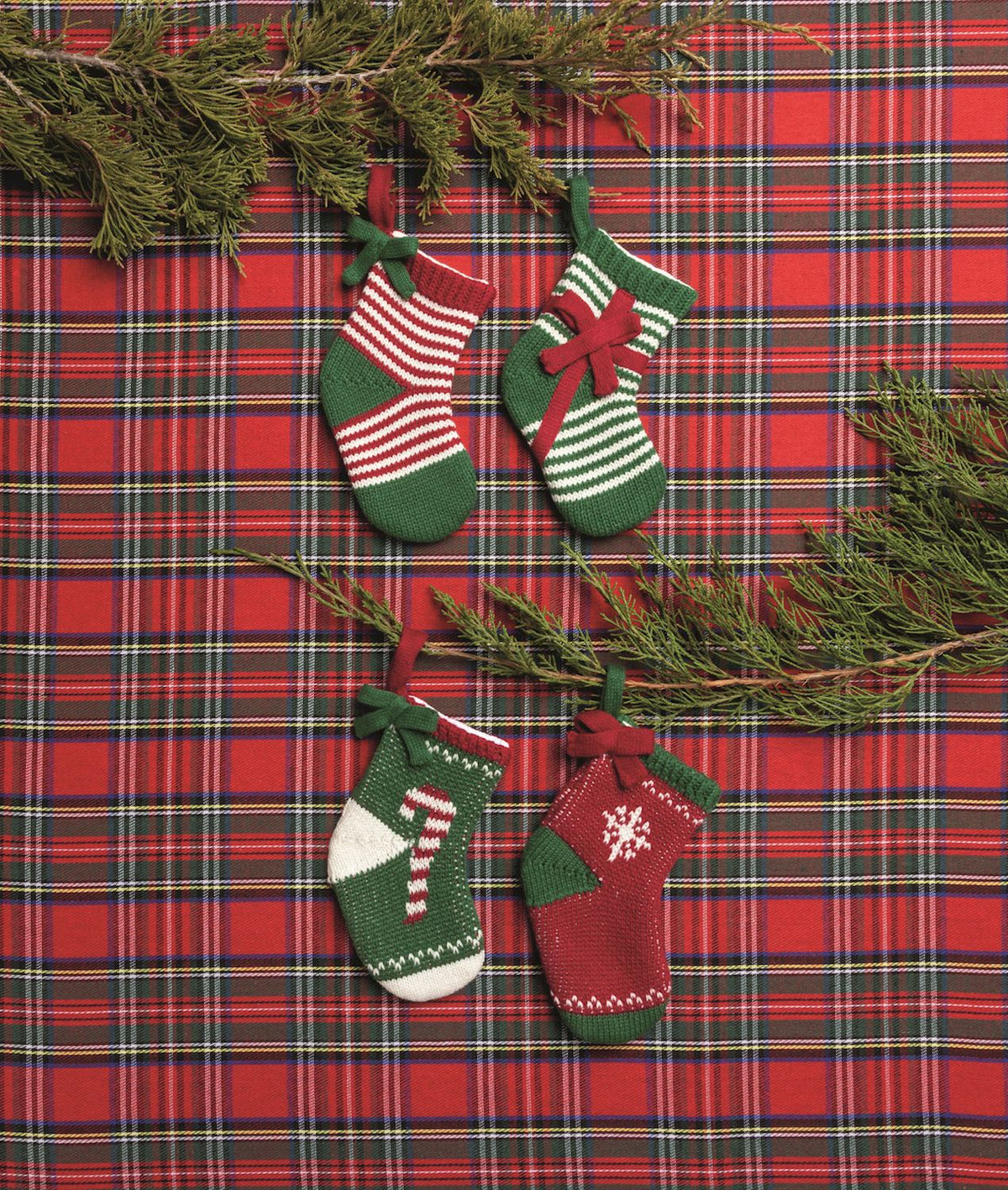 Candy Cane Mini Stocking