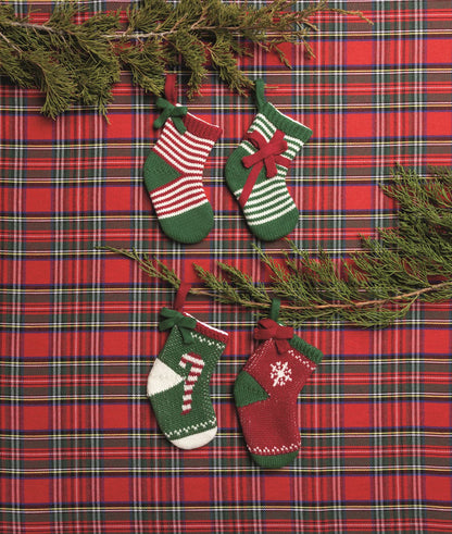 Candy Cane Mini Stocking