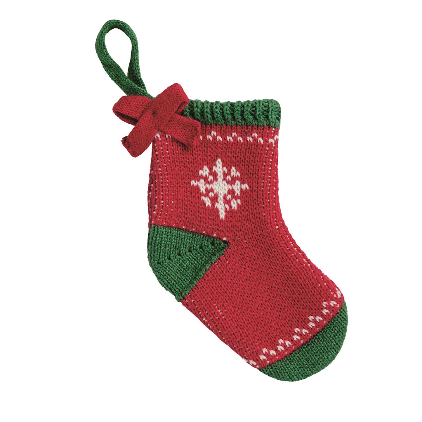 Snowflake Mini Stocking