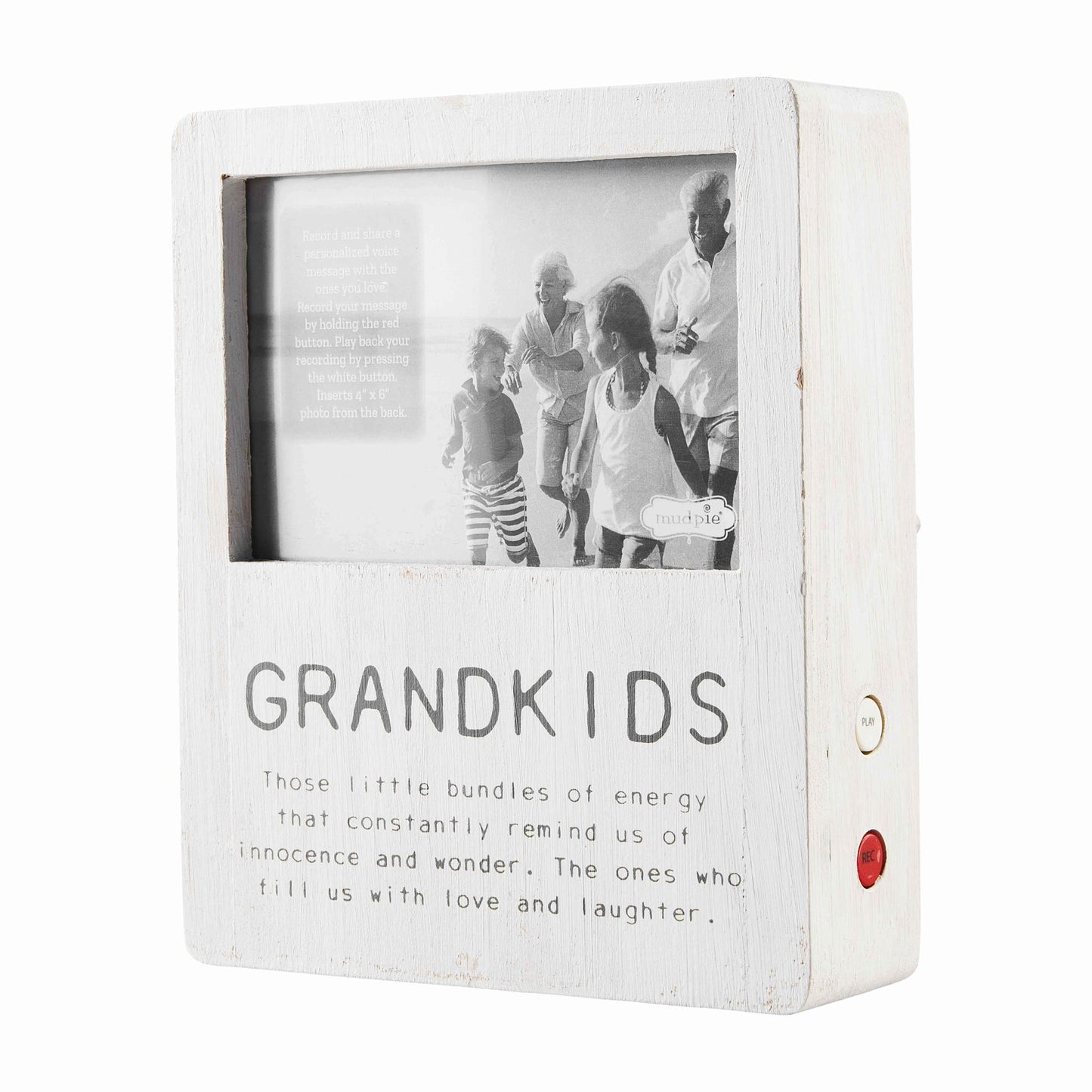 Grandkids Voice Recorder Frame