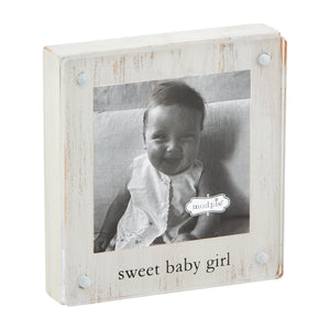 Wood Acrylic Frame - Sweet Baby Girl