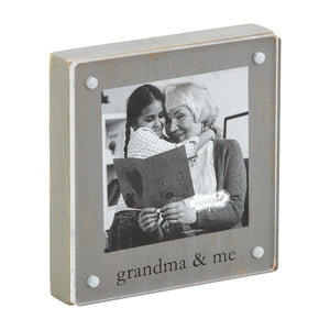 Wood Acrylic Frame - Grandma & Me