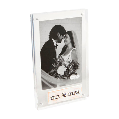 Mr. & Mrs. Acrylic Frame