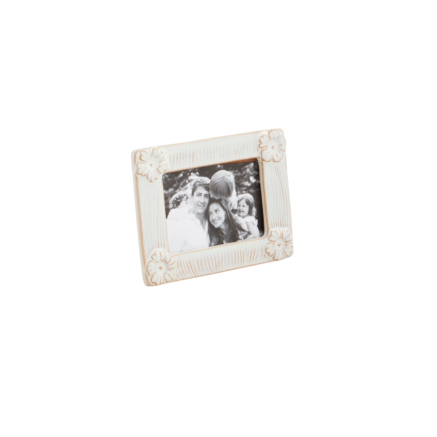 Horizontal Flower Stoneware Frame