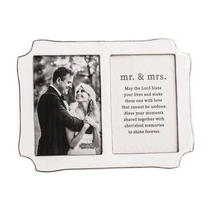 Mr. & Mrs. Prayer Wedding Frame