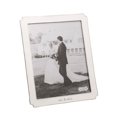 Mr. & Mrs. Enamel Frame