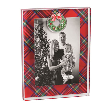 Wreath Tartan Acrylic Magnet Frame