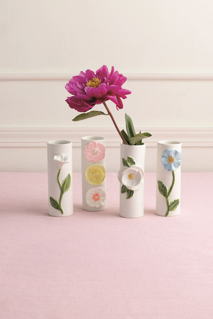 Flower Bud Vase - White