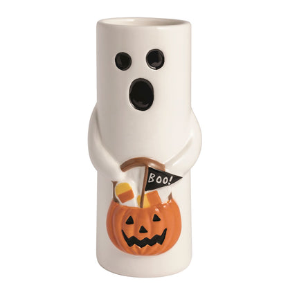 Ghost & Treat Bag Stem Vase
