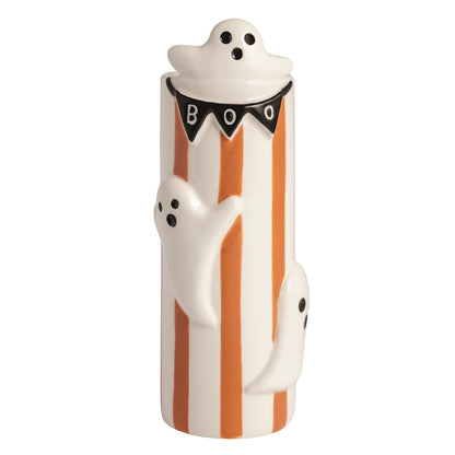 Ghost & Stripes Stem Vase