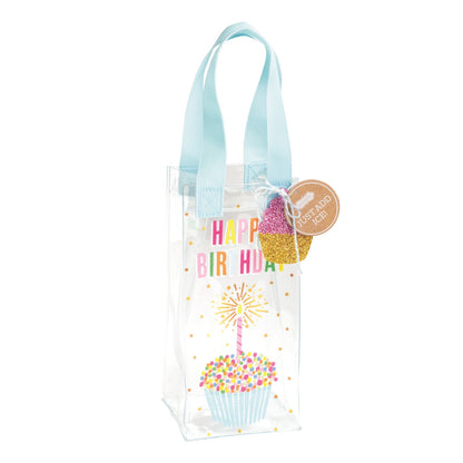 Happy Birthday Cheers Ice Wine Bag