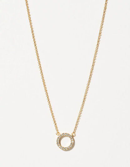 Sea La Vie Necklace Guardian Angel/Halo - Gold