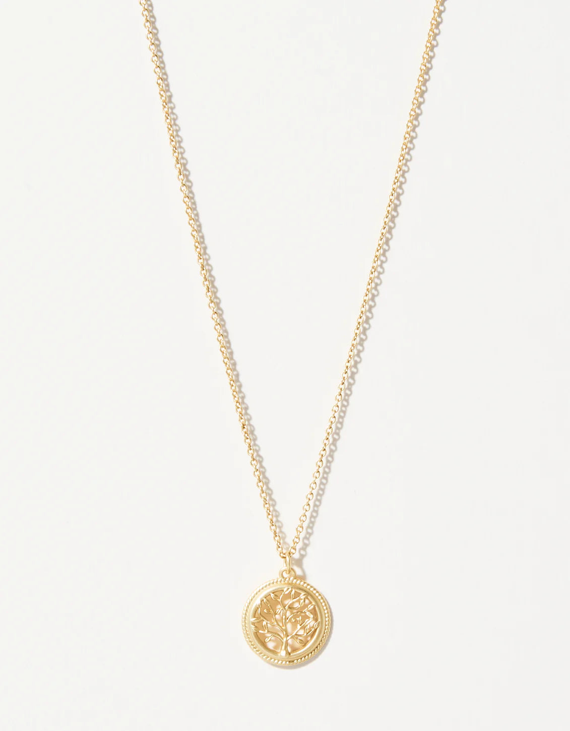 Sea La Vie Flourish/Tree Of Life Necklace - Gold