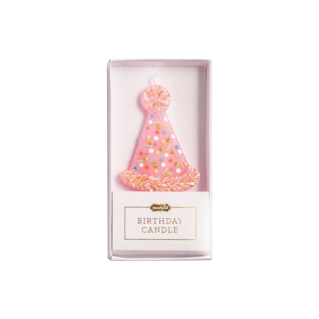 Figural Birthday Candle - Party Hat