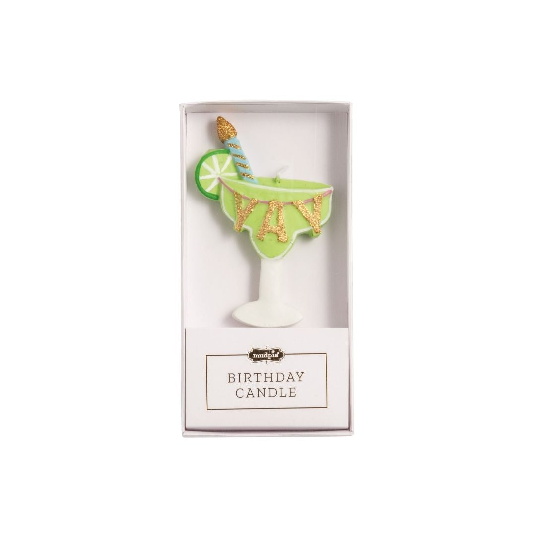 Figural Birthday Candle - Margarita