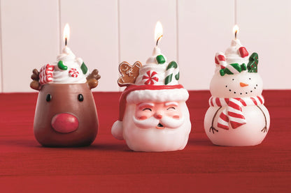 Reindeer Hot Cocoa Candle