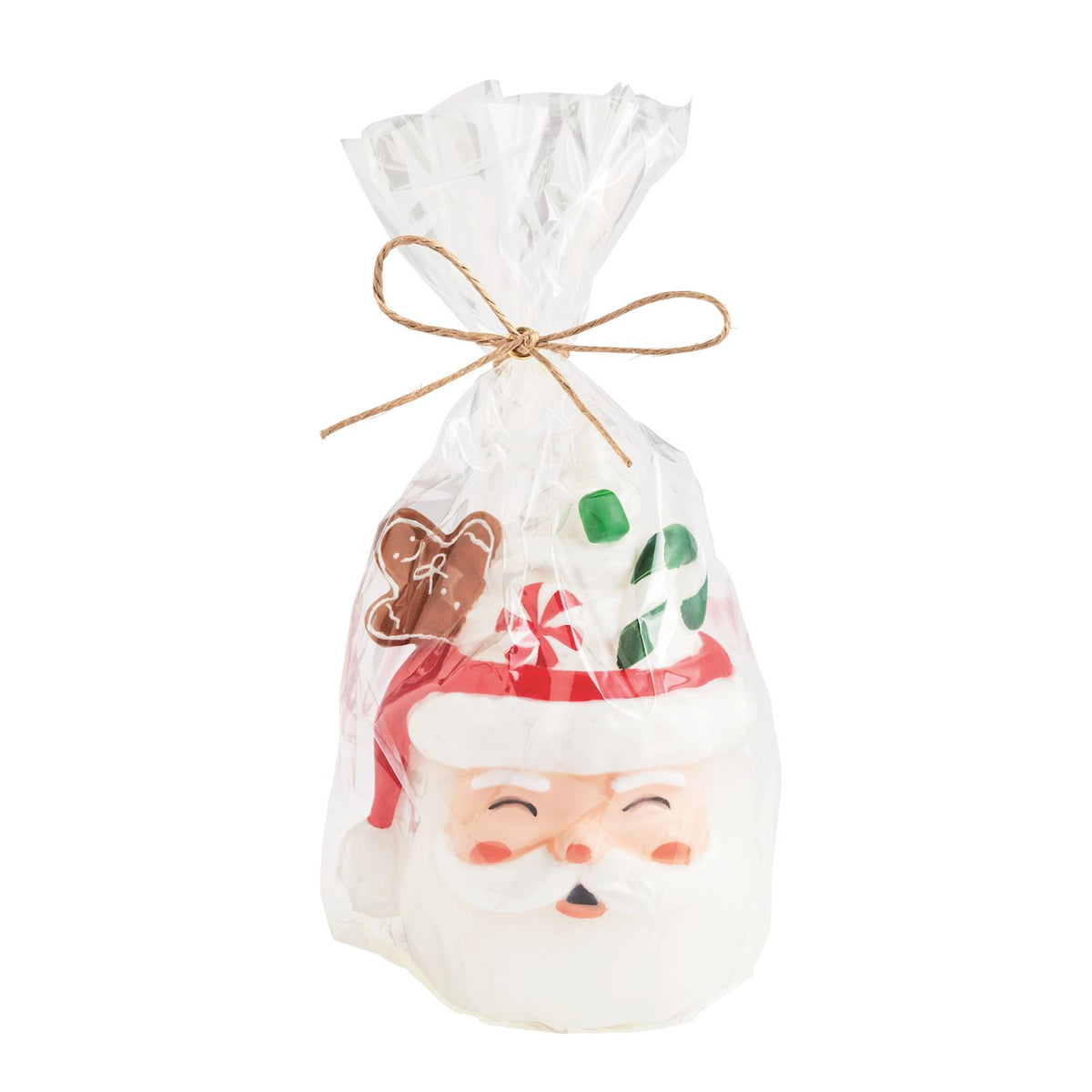 Santa Hot Cocoa Candle