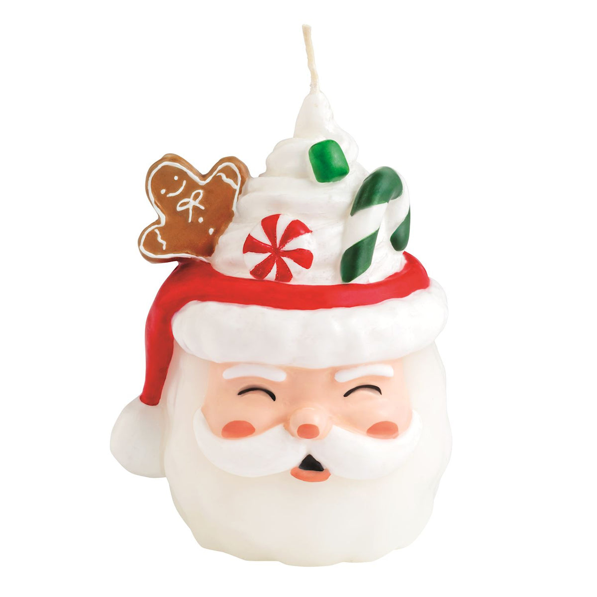 Santa Hot Cocoa Candle
