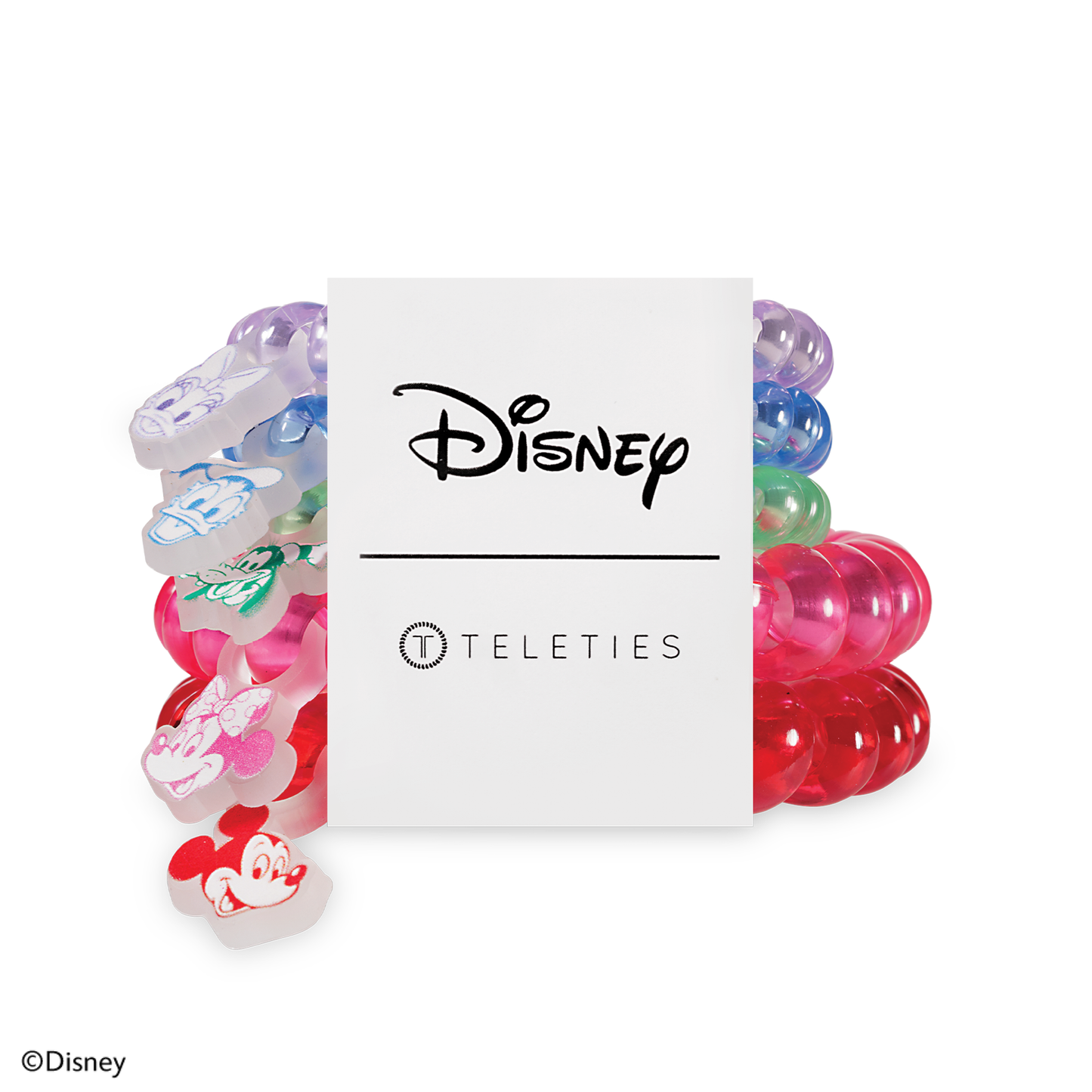 Mickey & Friends Hair Ties Mix Pack
