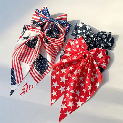 Patriotic Hair Bow Set